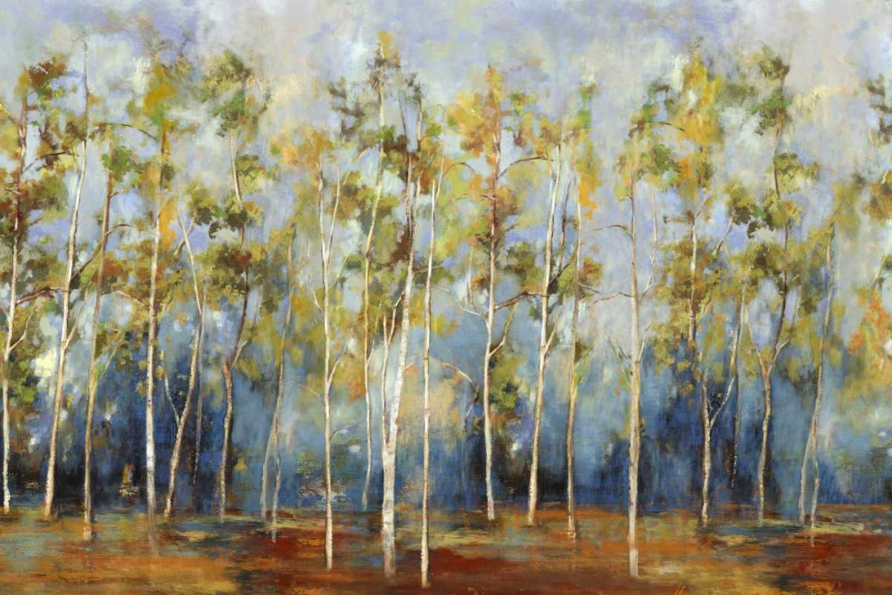Indigo Forest art print by PI Studio for $57.95 CAD