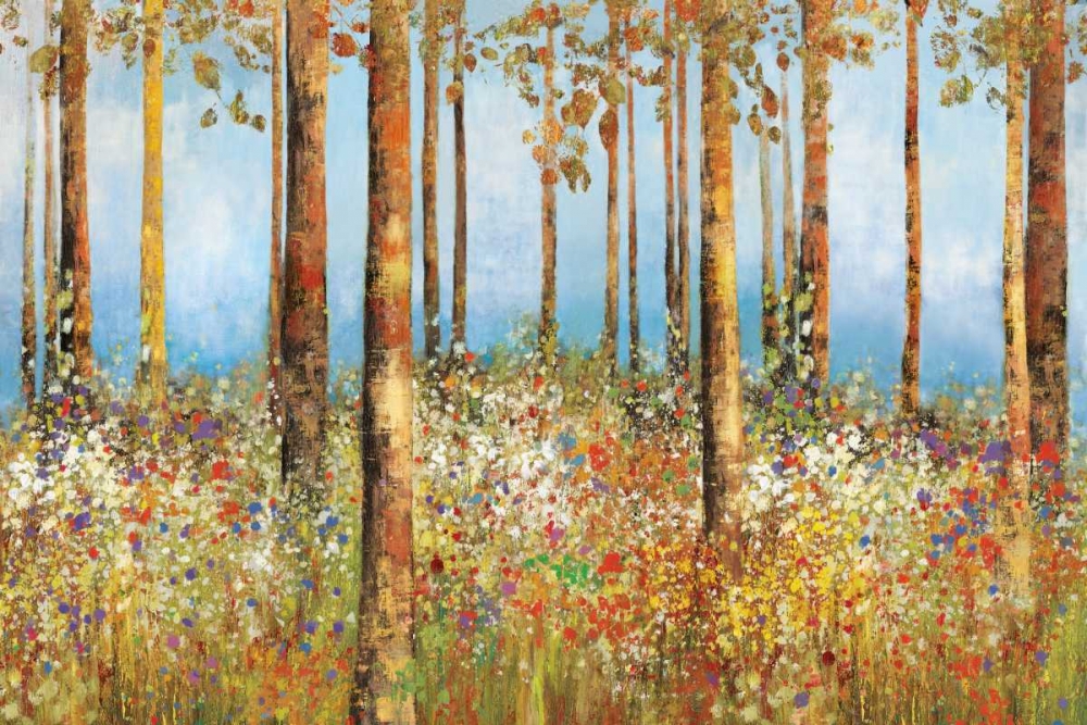 Field of Flowers art print by PI Studio for $57.95 CAD