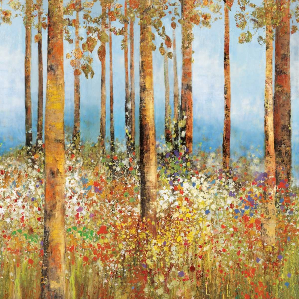 Field of Flowers I art print by PI Studio for $57.95 CAD