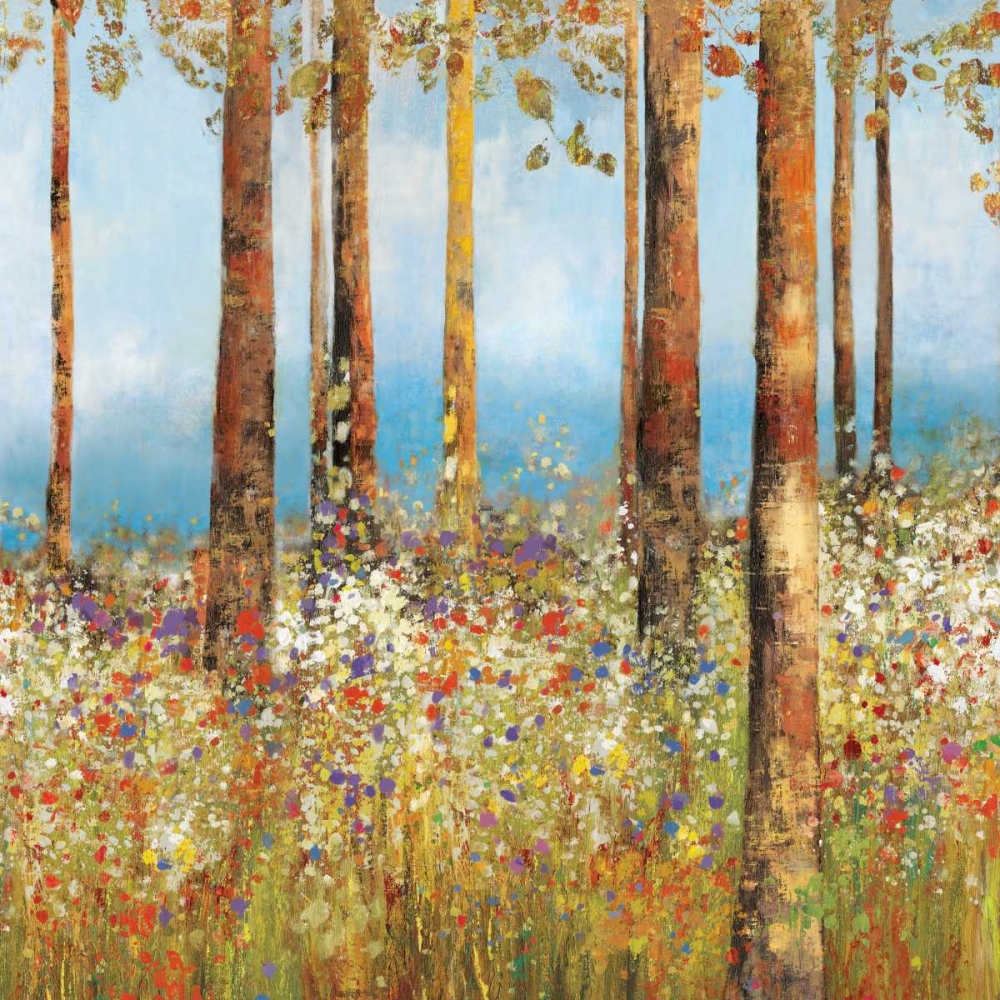 Field of Flowers  II art print by PI Studio for $57.95 CAD