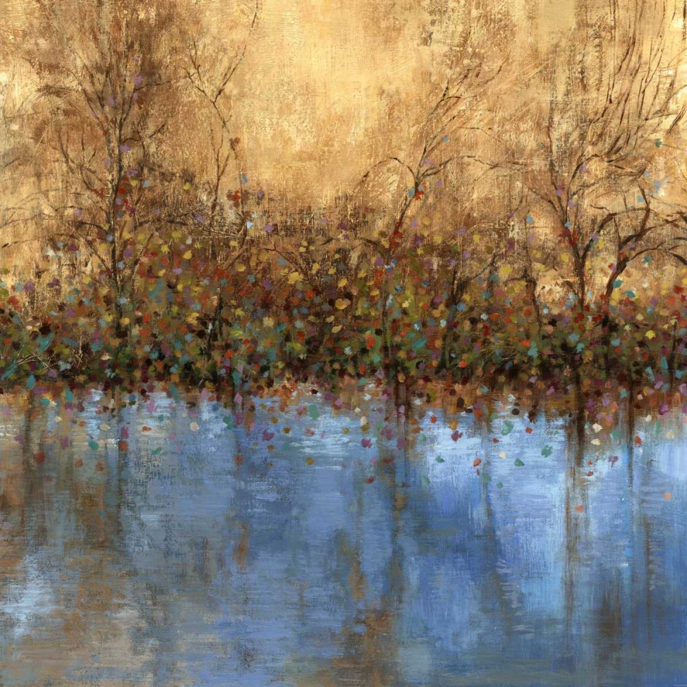 Indigo Landscape art print by PI Studio for $57.95 CAD