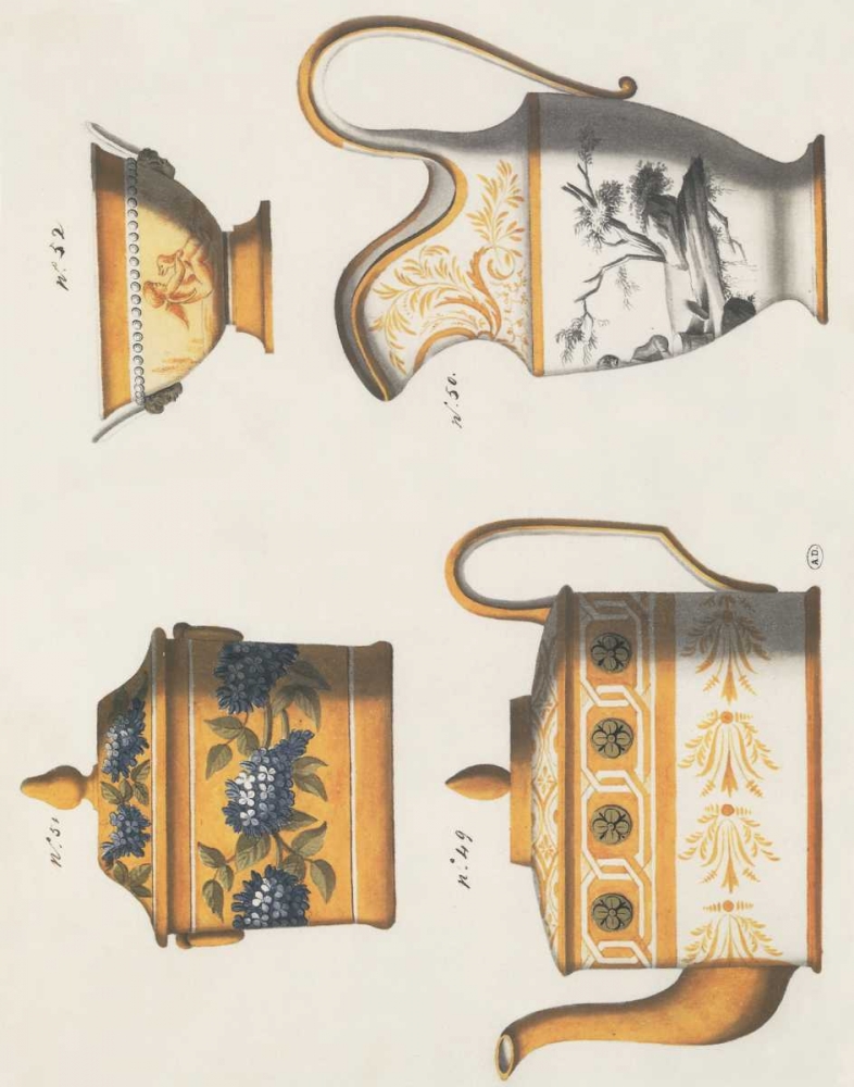 Serving Set art print by PI Studio for $57.95 CAD