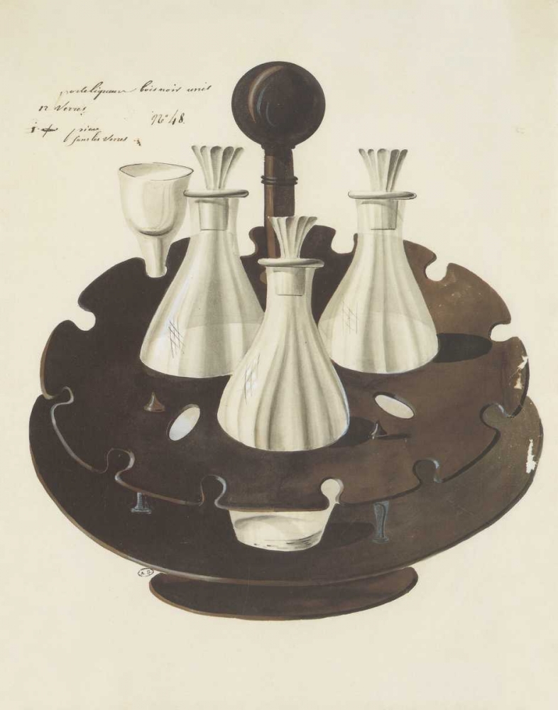 Carafes II art print by PI Studio for $57.95 CAD