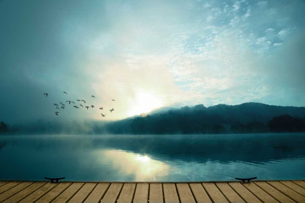 Waterside art print by PI Studio for $57.95 CAD