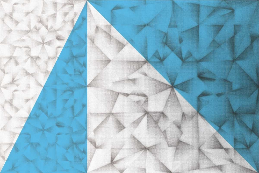 Triangles Squared art print by PI Studio for $57.95 CAD