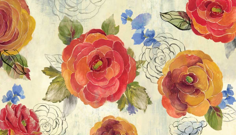 Amelia Flowers art print by PI Studio for $57.95 CAD