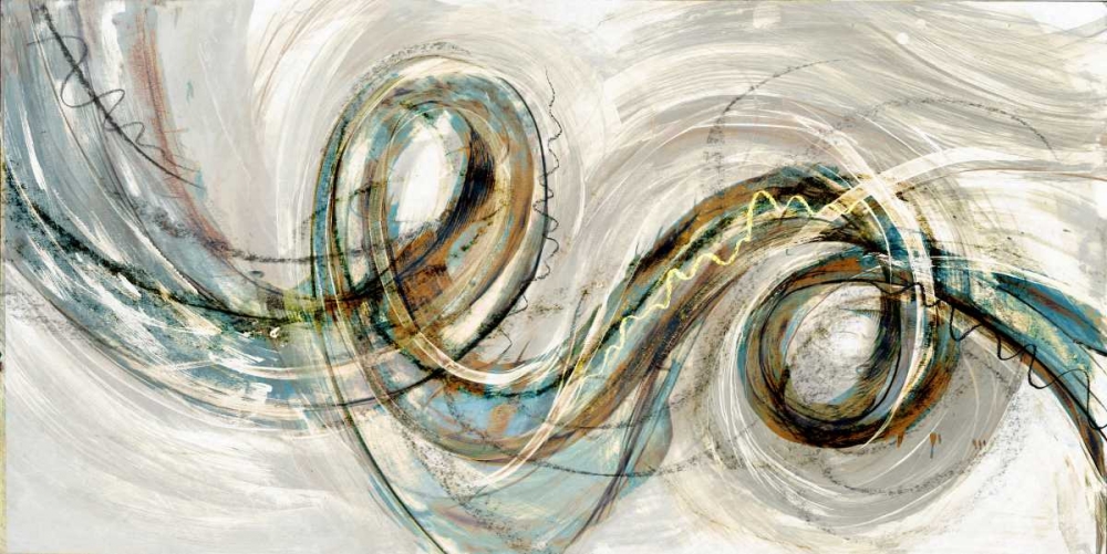 Swirly Whirly II art print by PI Studio for $57.95 CAD