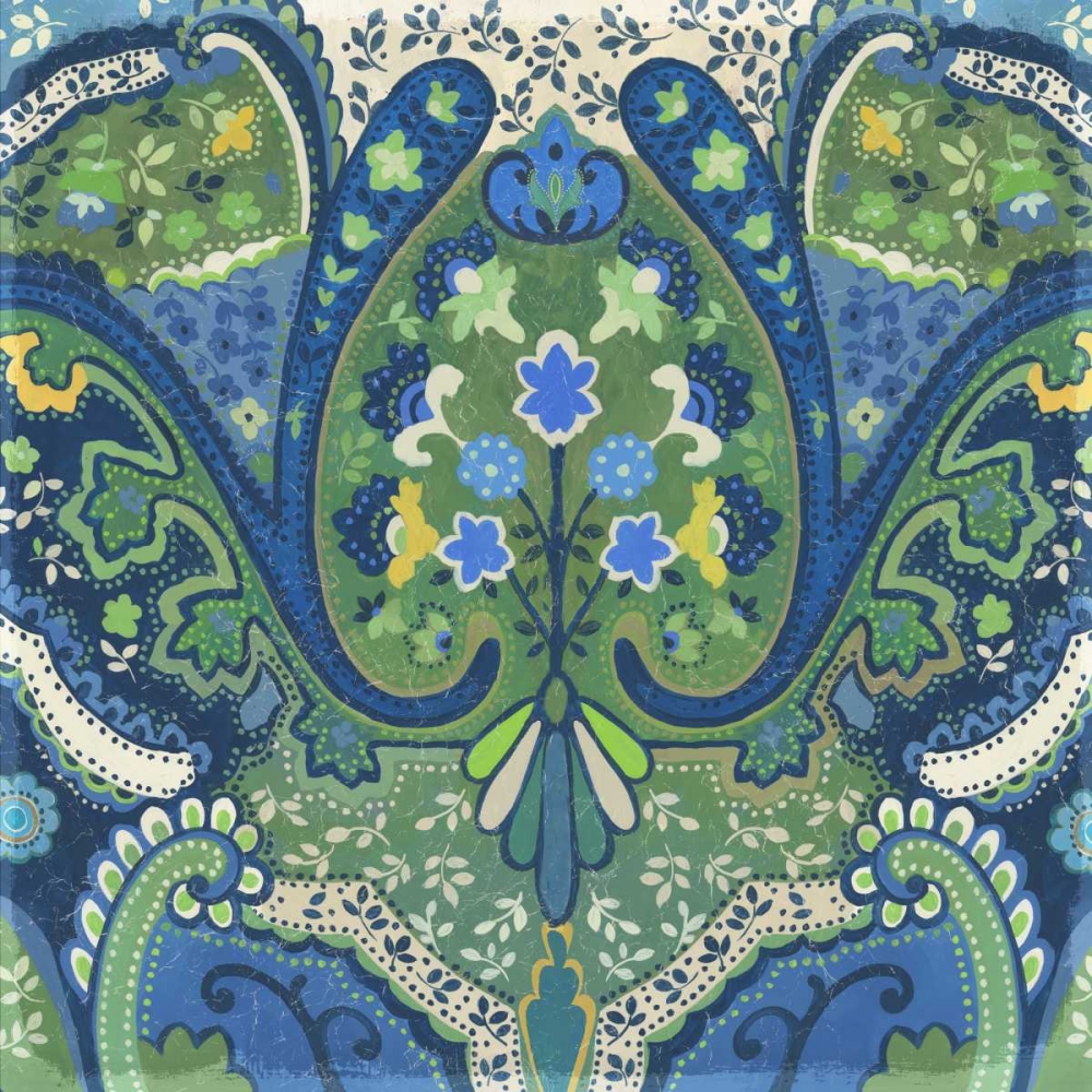 Garden Mosaic I art print by PI Studio for $57.95 CAD