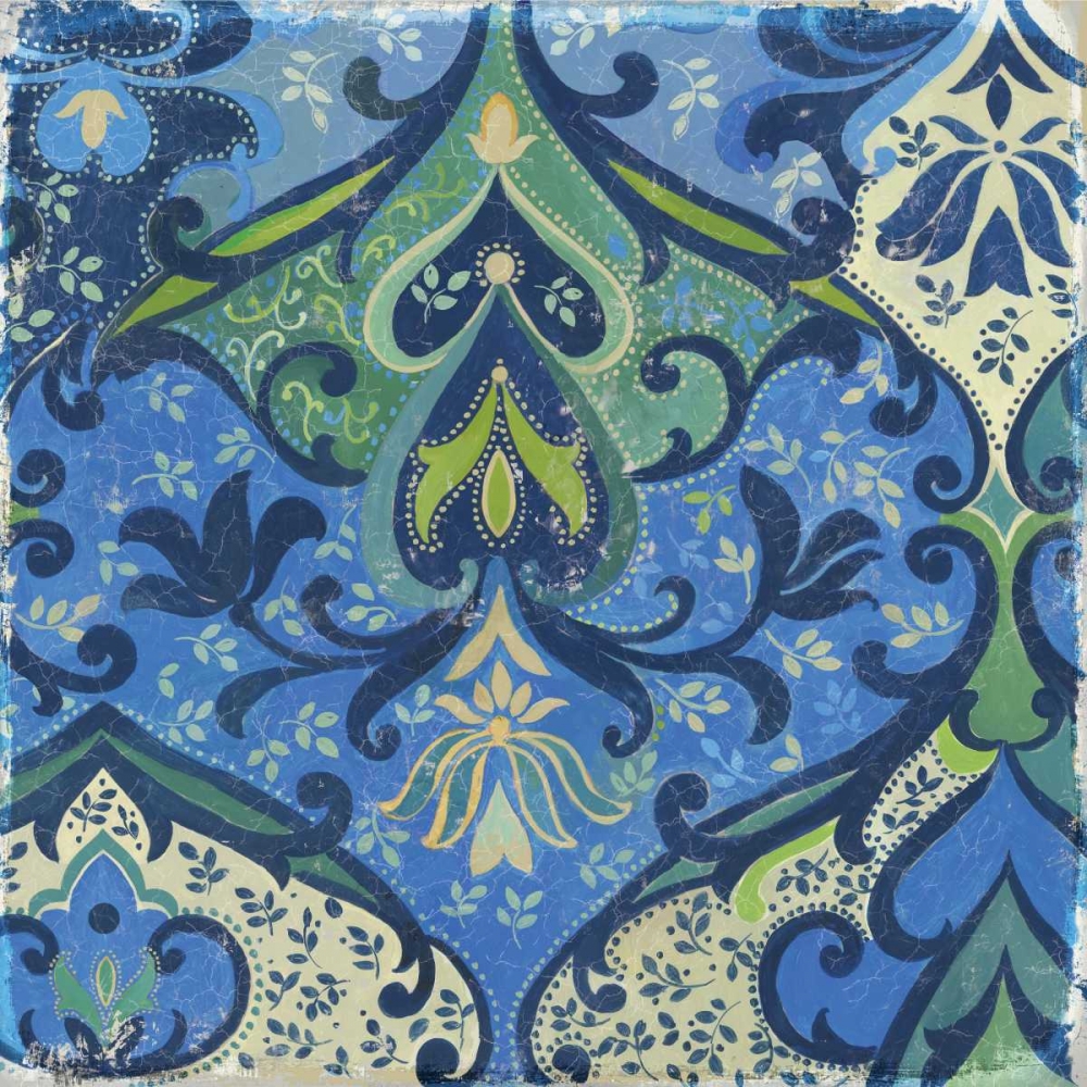 Garden Mosaic II art print by PI Studio for $57.95 CAD