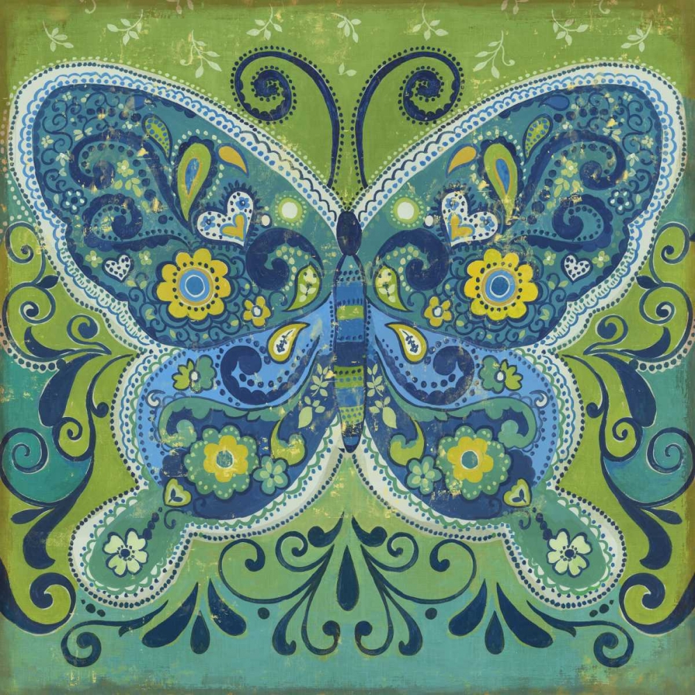 Butterfly Mosaic art print by PI Studio for $57.95 CAD