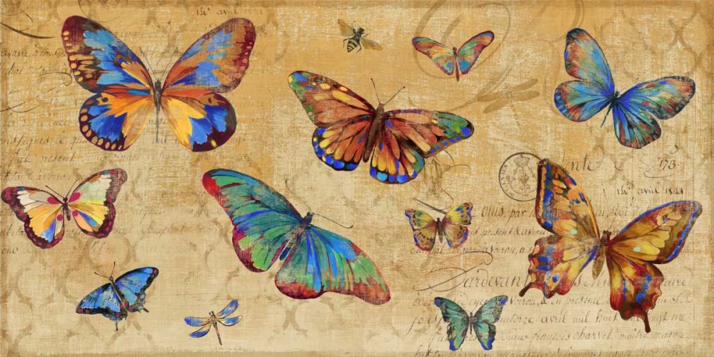 Butterflies in Flight art print by PI Studio for $57.95 CAD