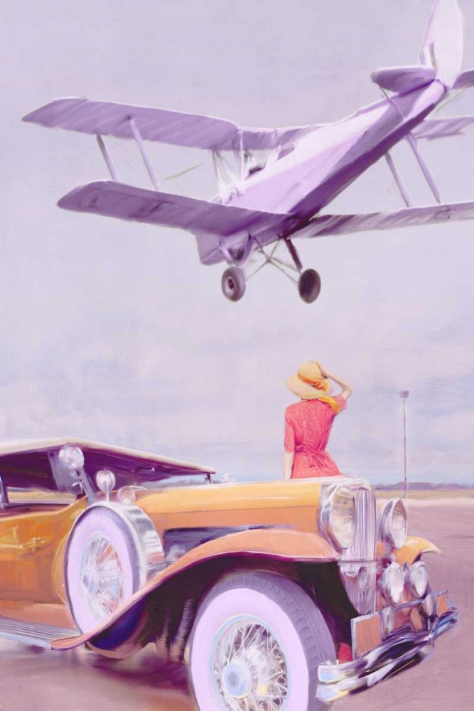 Vintage Airport art print by PI Studio for $57.95 CAD