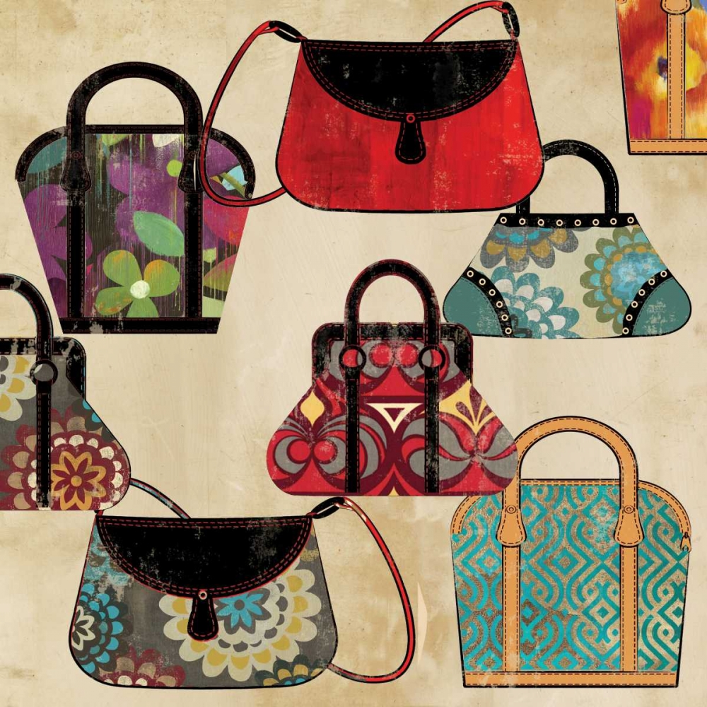 Bag Pattern art print by PI Studio for $57.95 CAD