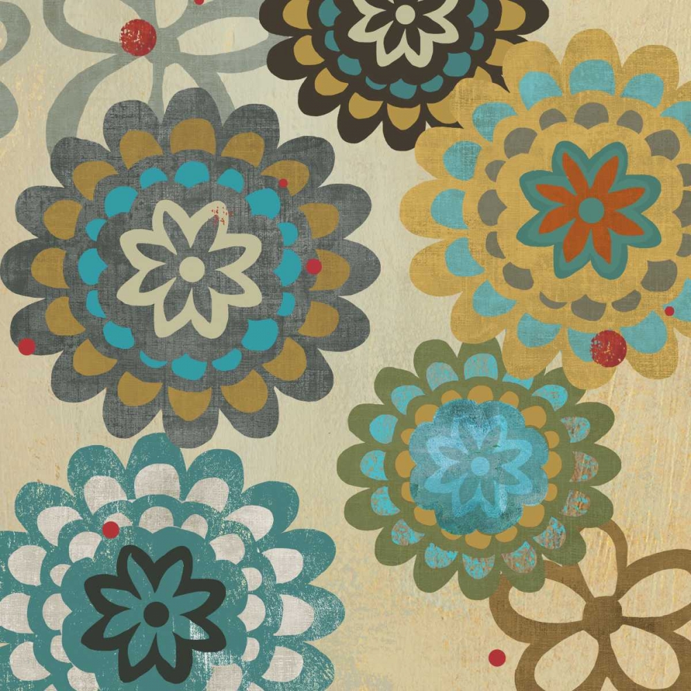 Floral Pattern I art print by PI Studio for $57.95 CAD