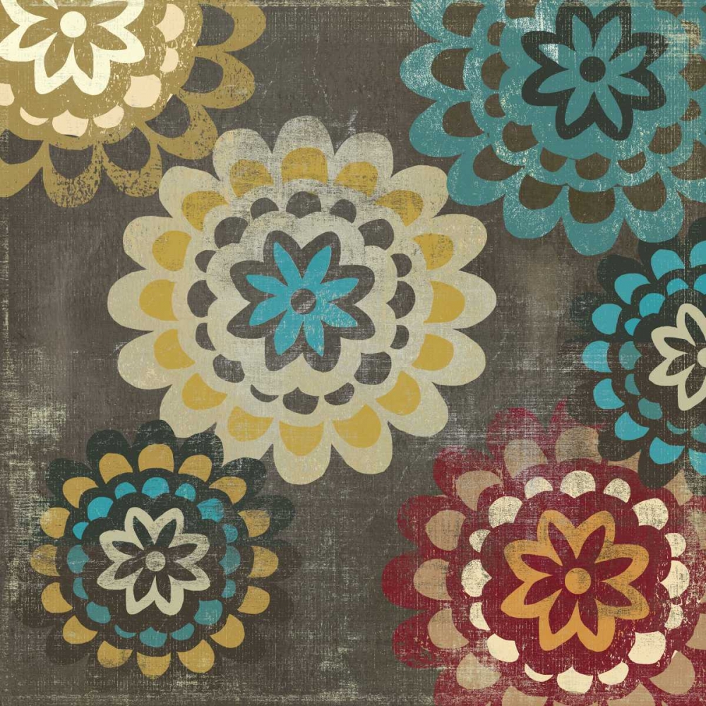 Floral Pattern II art print by PI Studio for $57.95 CAD