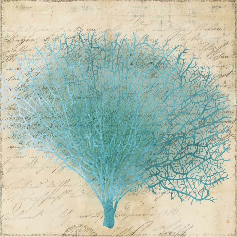 Blue Coral III art print by PI Studio for $57.95 CAD