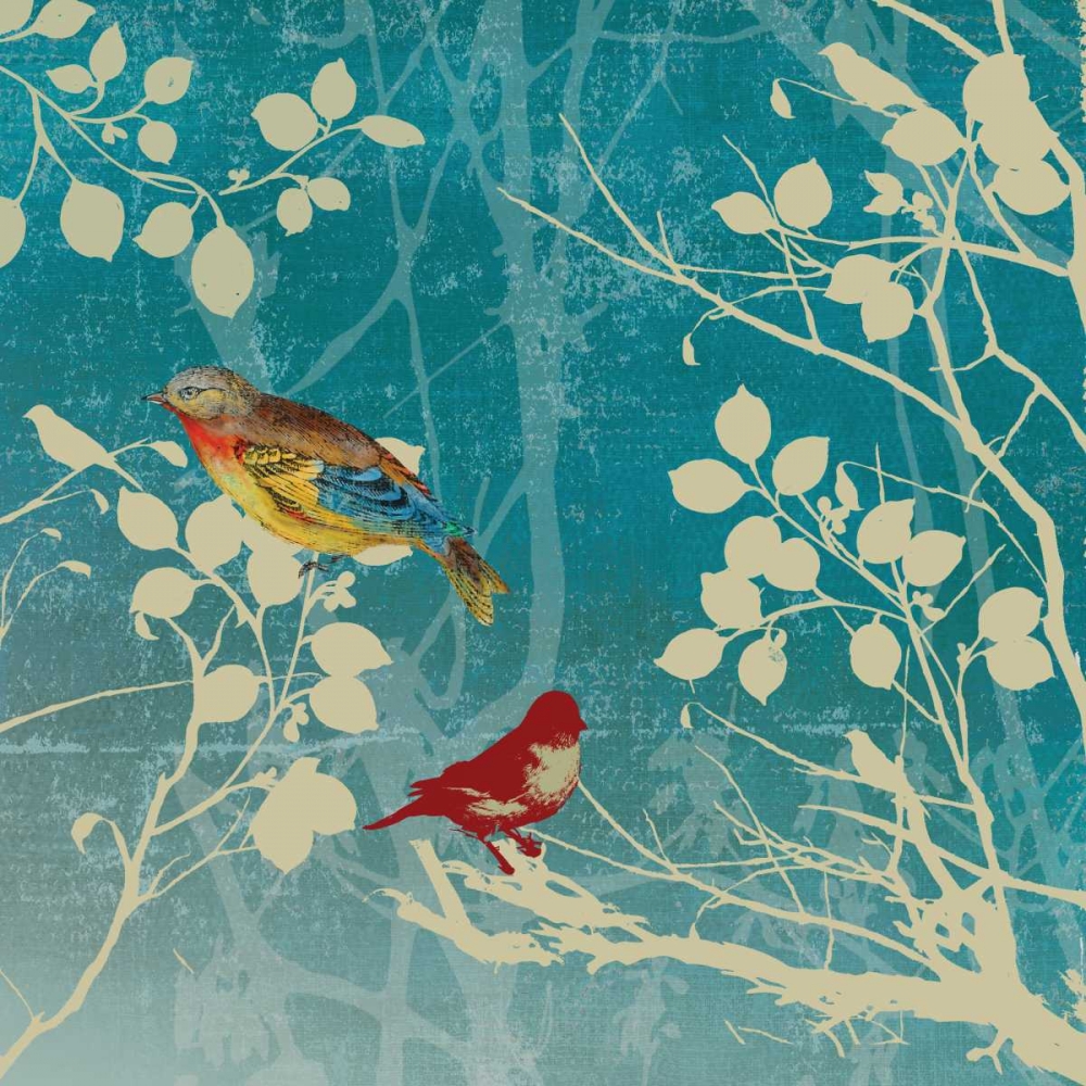 Blue Bird II art print by PI Studio for $57.95 CAD