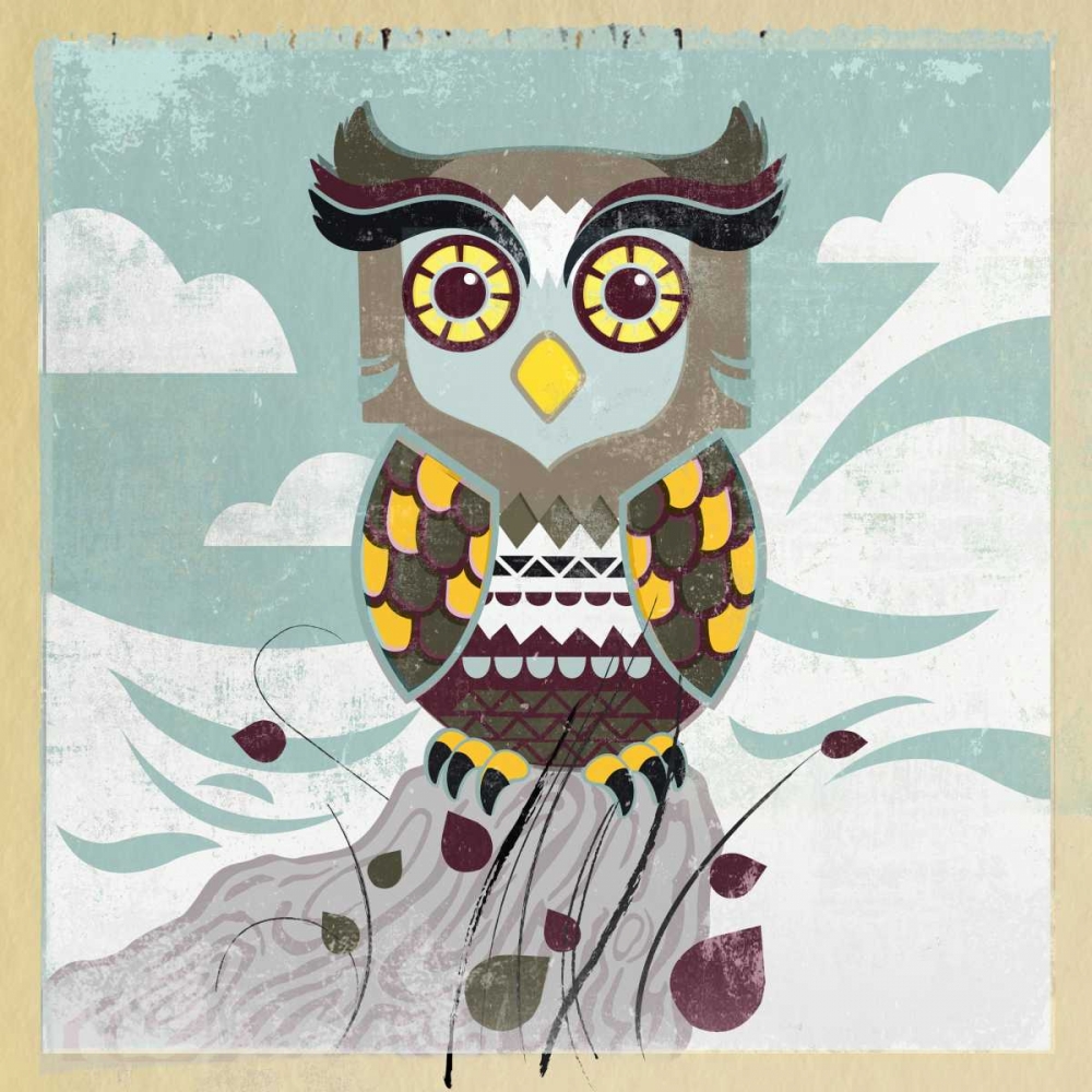 Wise Owl art print by PI Studio for $57.95 CAD