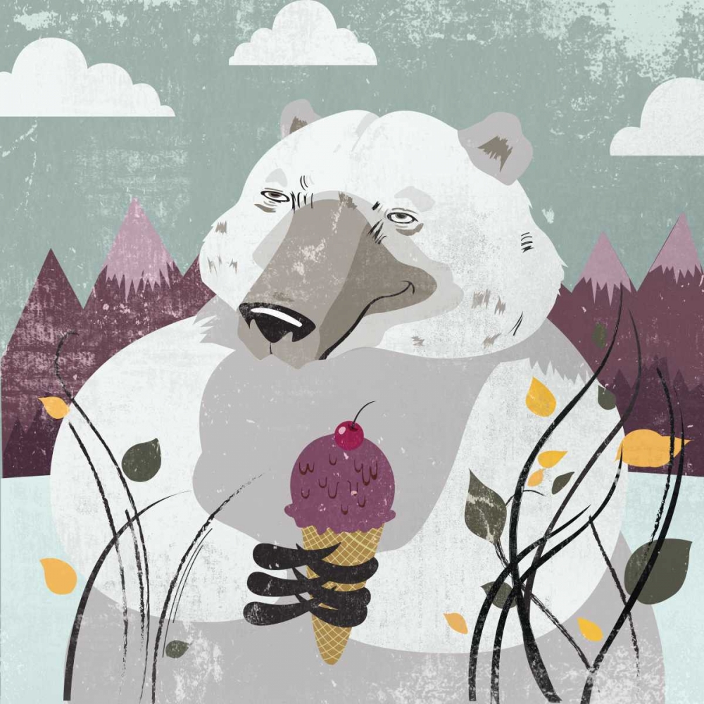 Polar Bear art print by PI Studio for $57.95 CAD