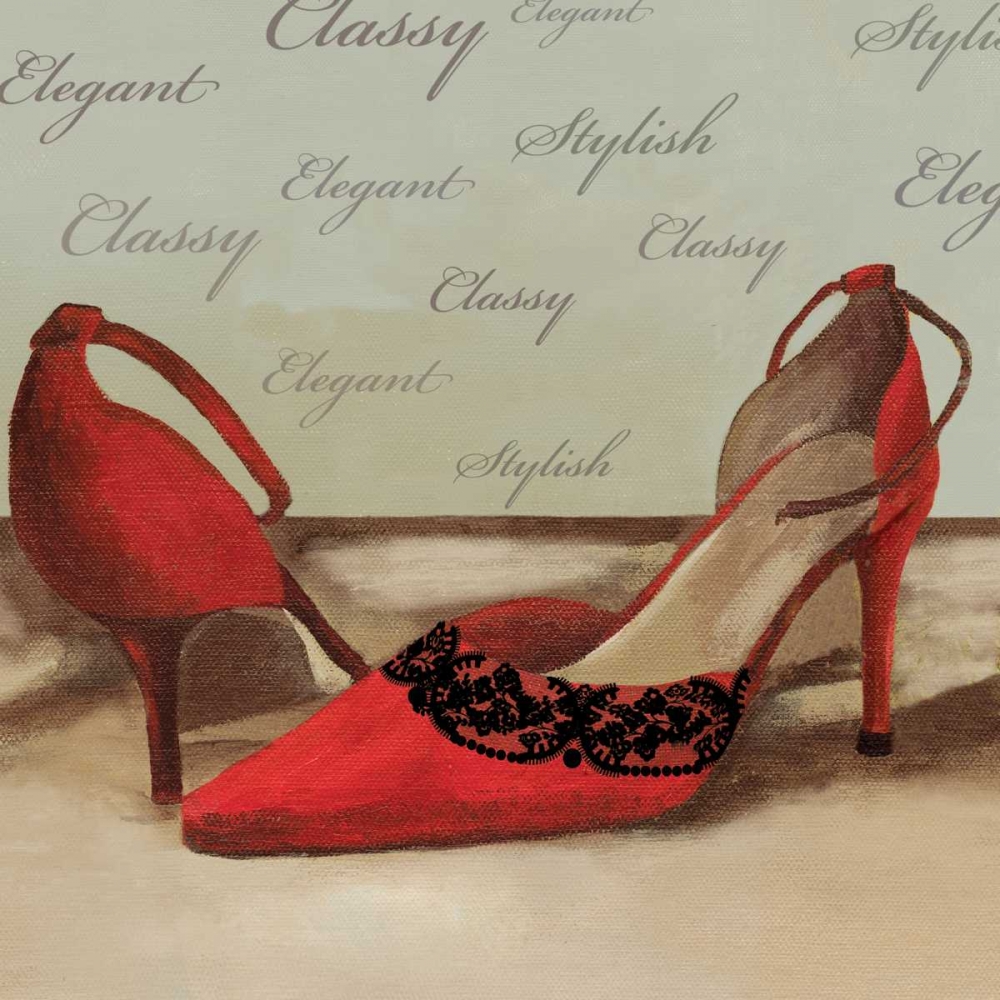 Red Pumps art print by PI Studio for $57.95 CAD