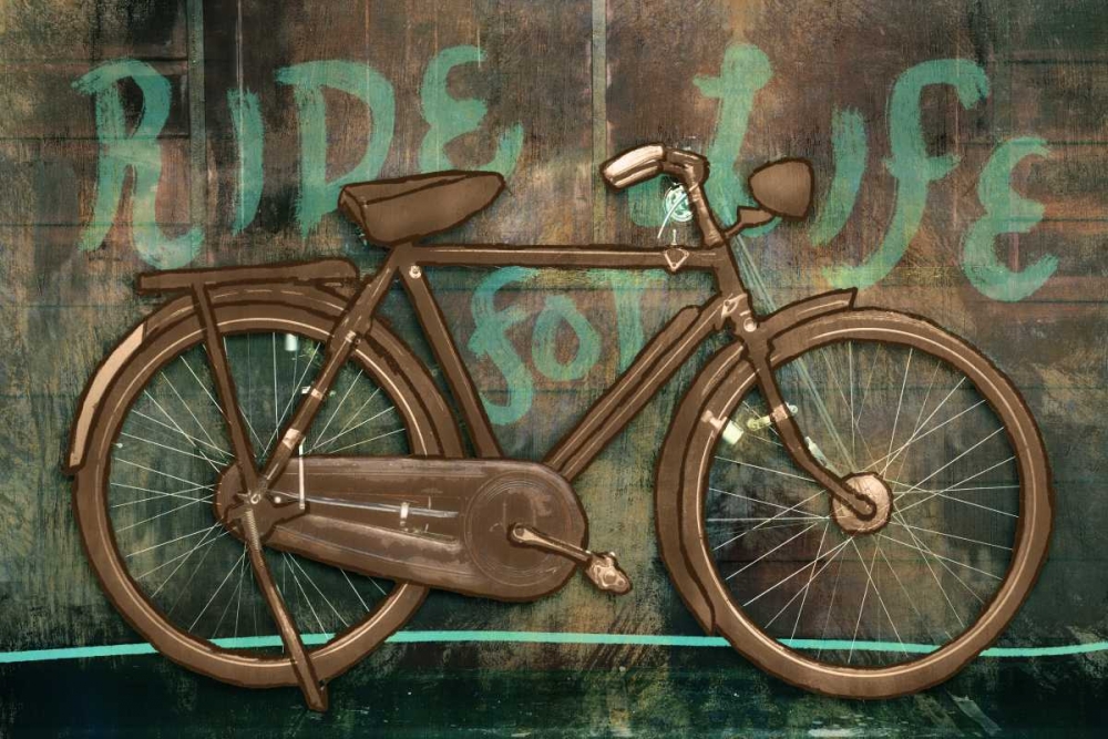 Ride for Life art print by PI Studio for $57.95 CAD