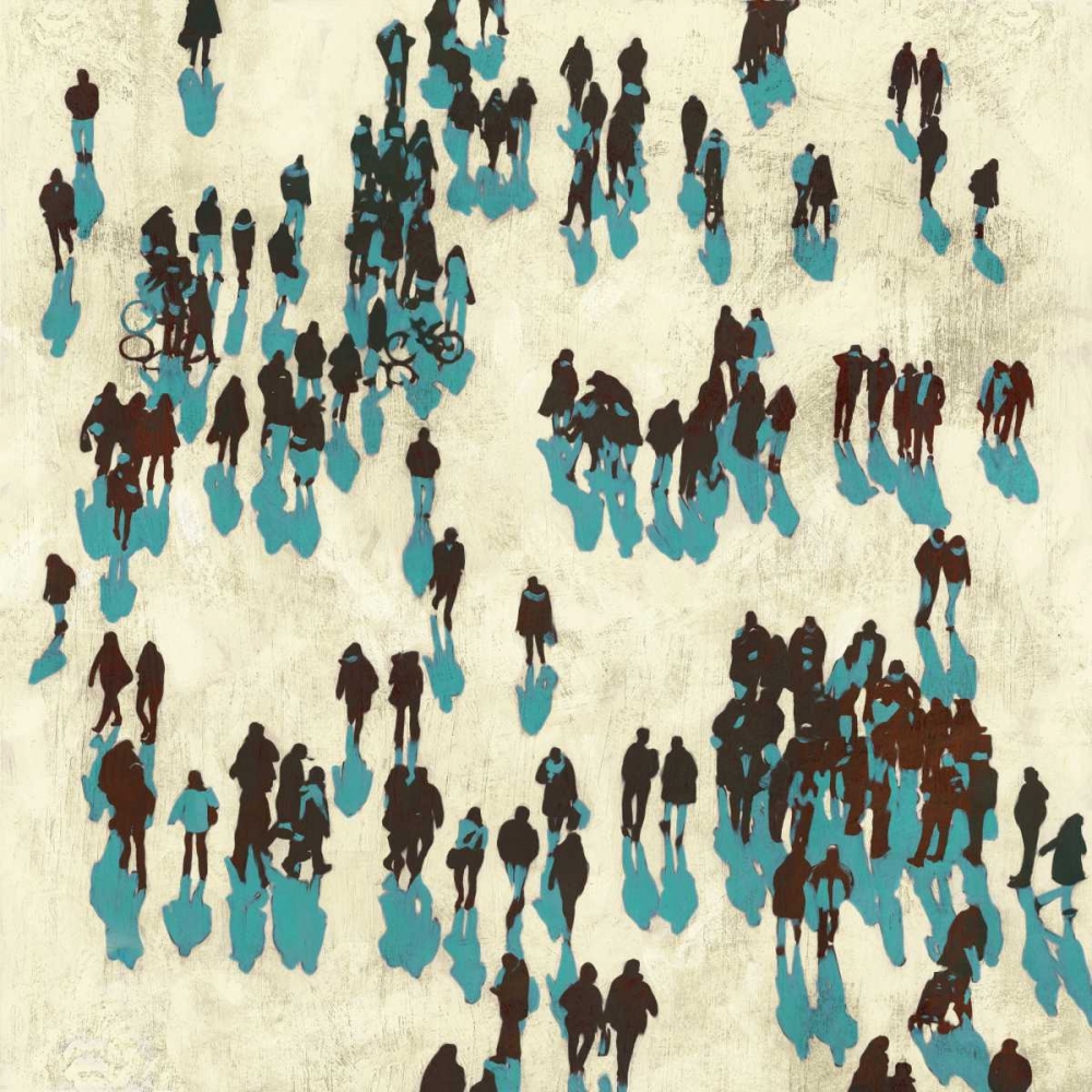 Teal Wanderers art print by PI Studio for $57.95 CAD