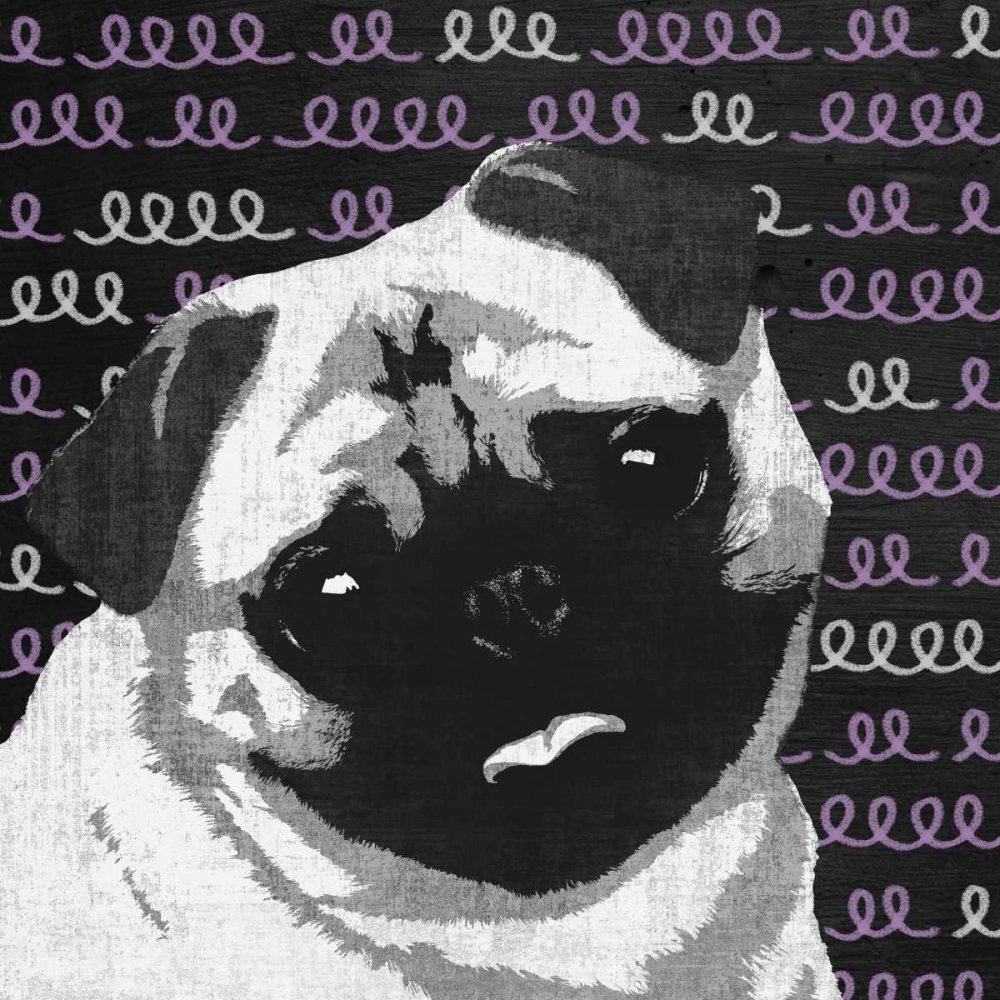 Pug art print by PI Studio for $57.95 CAD