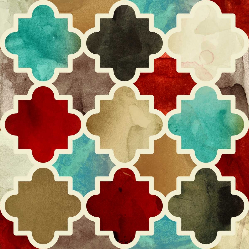 Watercolour Latticework art print by PI Studio for $57.95 CAD