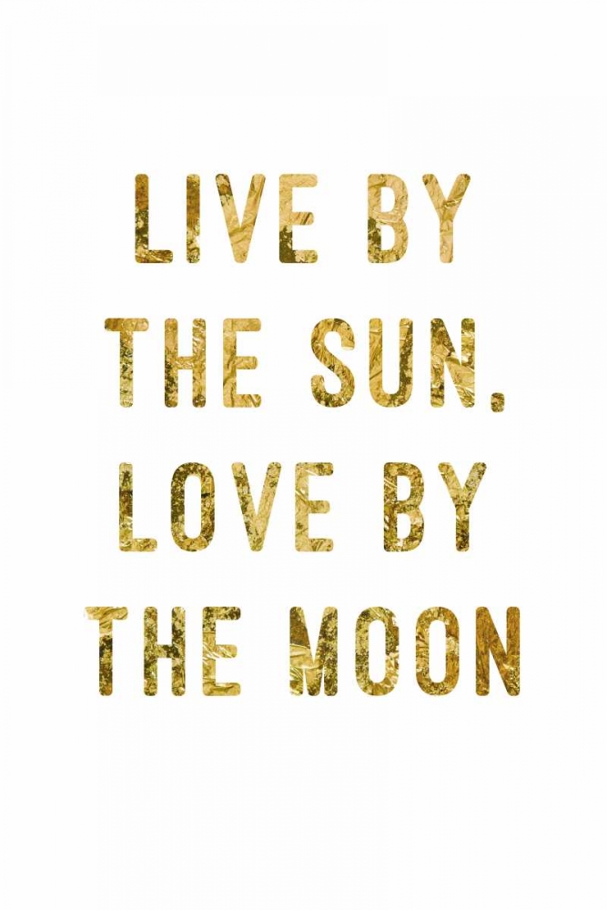 I love you Gold Lips art print by PI Studio for $57.95 CAD