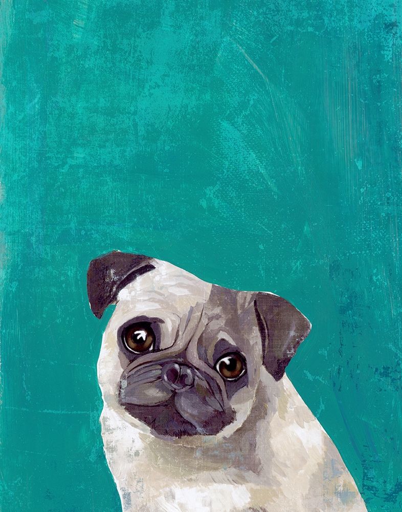 Pug Puppy art print by PI Studio for $57.95 CAD