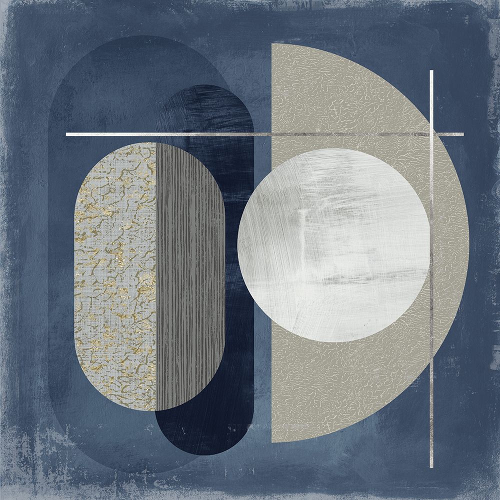 Blue Balance I art print by PI Studio for $57.95 CAD