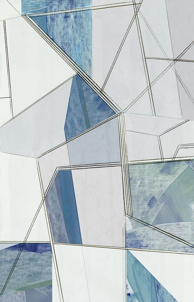 Under Construction Blue art print by PI Studio for $57.95 CAD