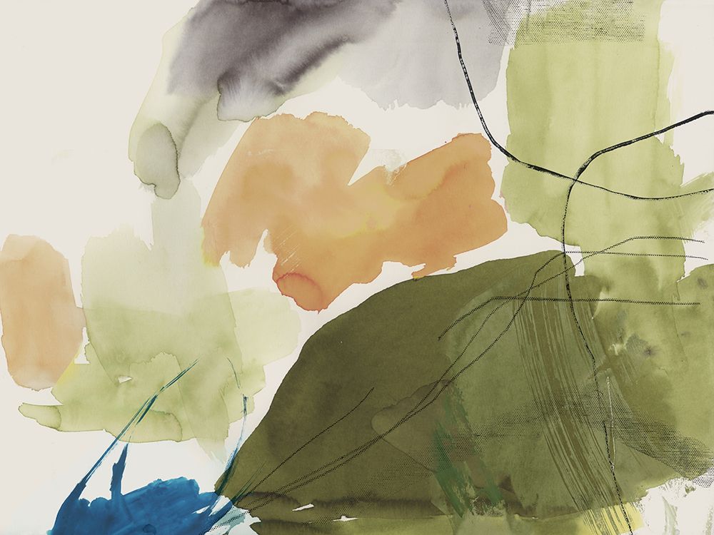 Verdant Abstract Reverie I art print by PI Studio for $57.95 CAD