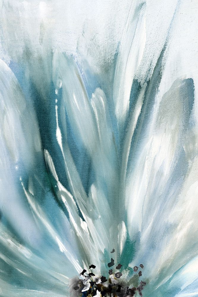 Blue Floral Expression art print by PI Studio for $57.95 CAD