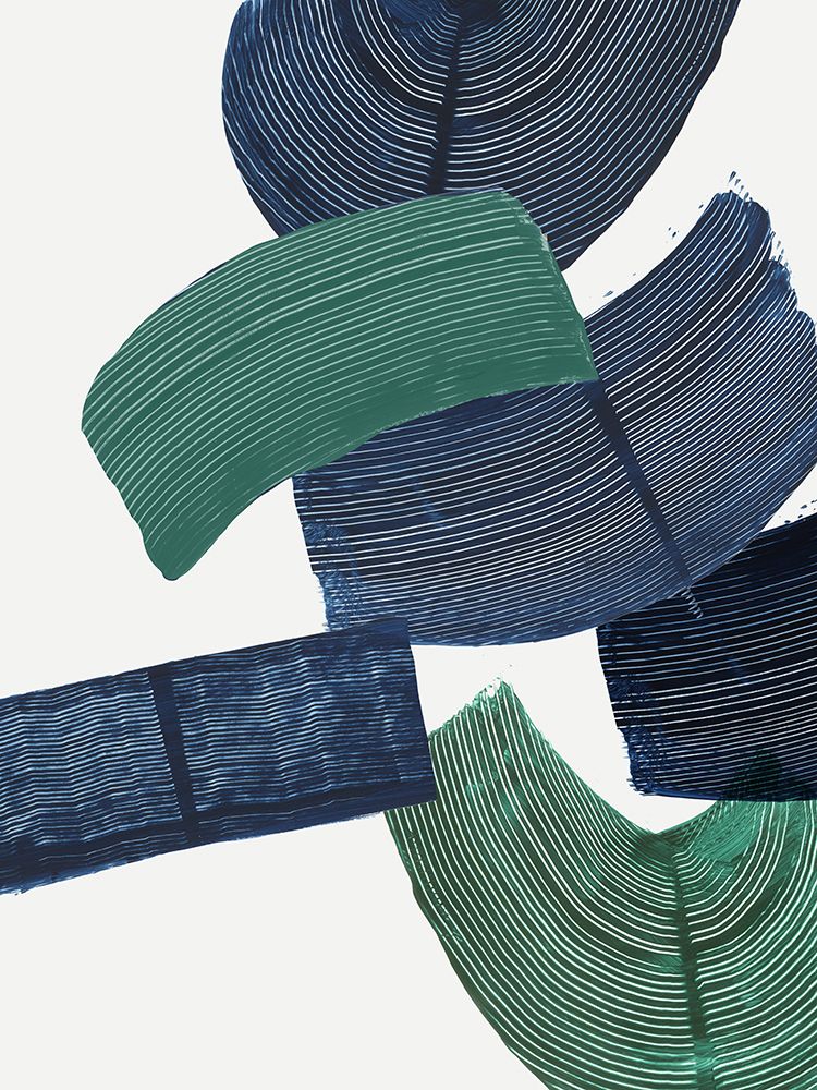 Shapes of Green art print by PI Studio for $57.95 CAD