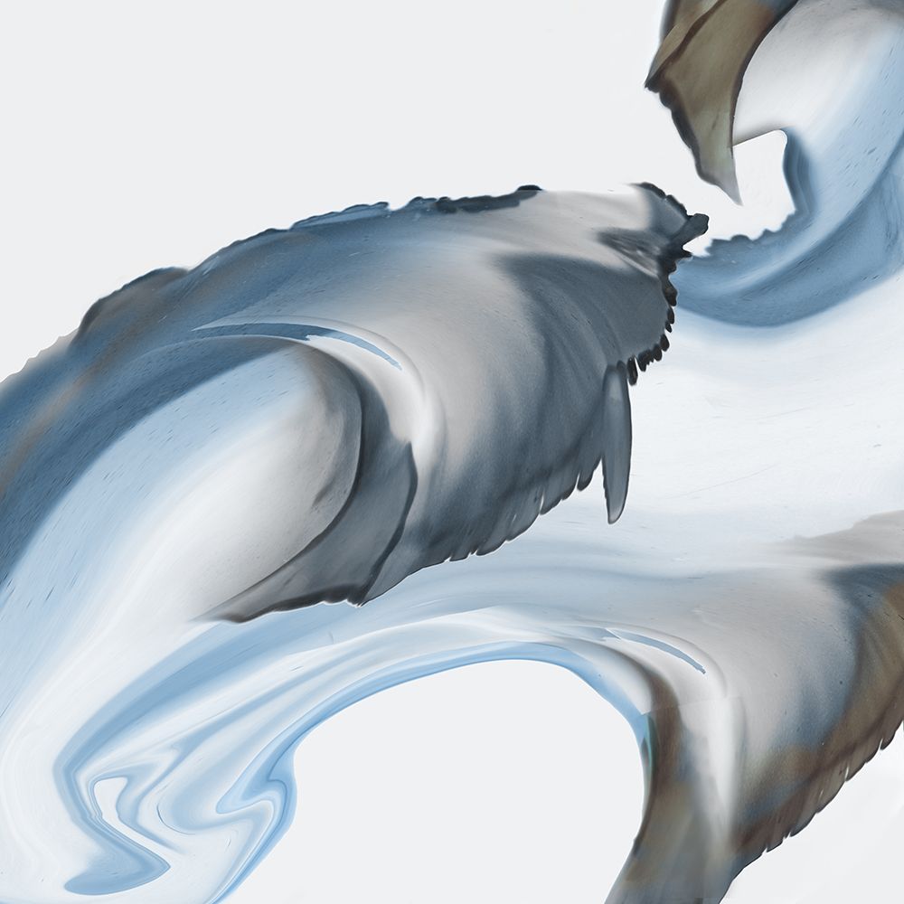 Liquid Blue Motion I art print by Alex Black for $57.95 CAD