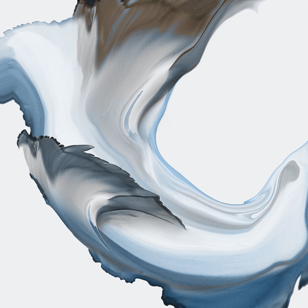 Liquid Blue Motion II art print by Alex Black for $57.95 CAD