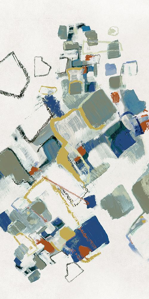 Jigsaw of Blue art print by Jacob Q for $57.95 CAD