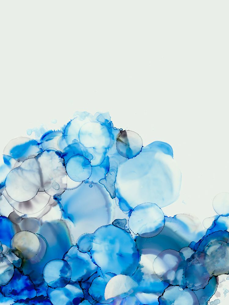 Blue Bubble Load I art print by PI Studio for $57.95 CAD