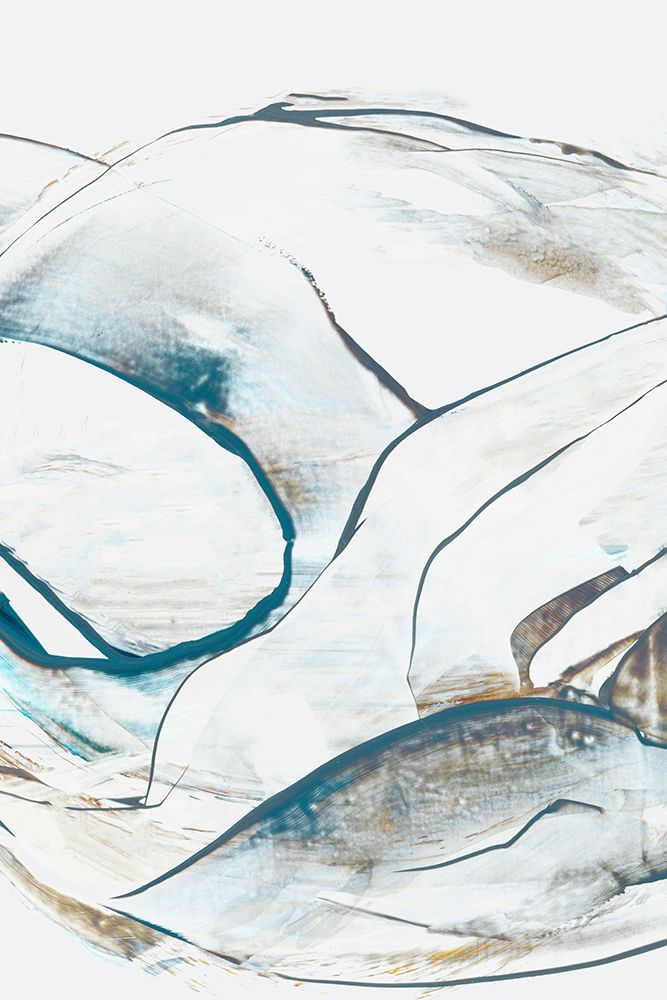 Sapphire Drift I art print by PI Studio for $57.95 CAD