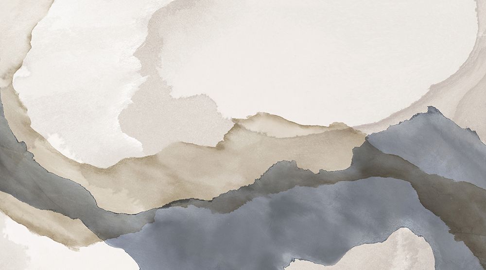 Muted Waves of Earth and Sky art print by PI Studio for $57.95 CAD