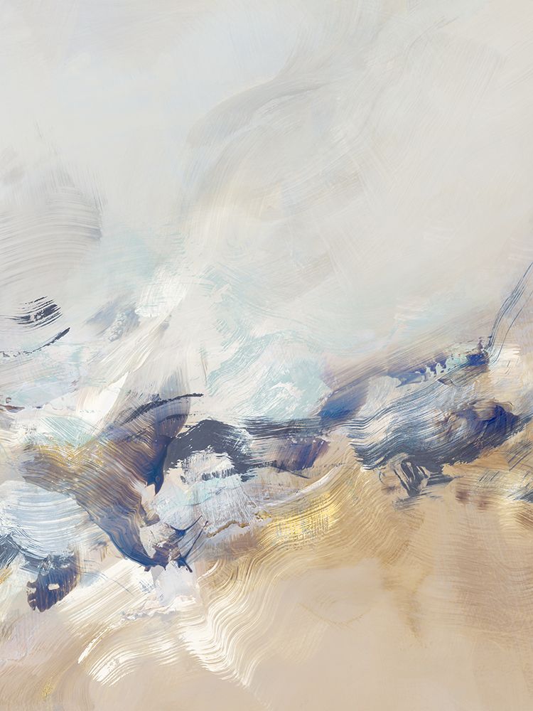 Gentle Waves in Soft Hues II art print by PI Studio for $57.95 CAD