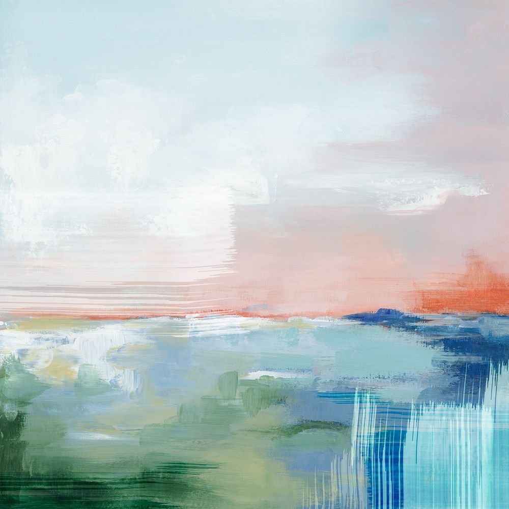 Colourful Land art print by PI Studio for $57.95 CAD