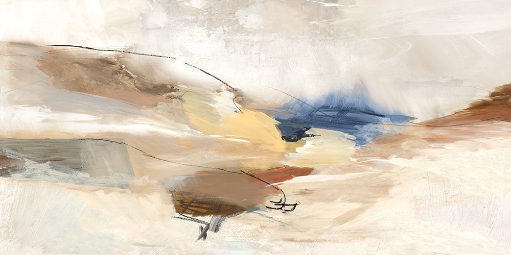 Vast Serenity I art print by PI Studio for $57.95 CAD