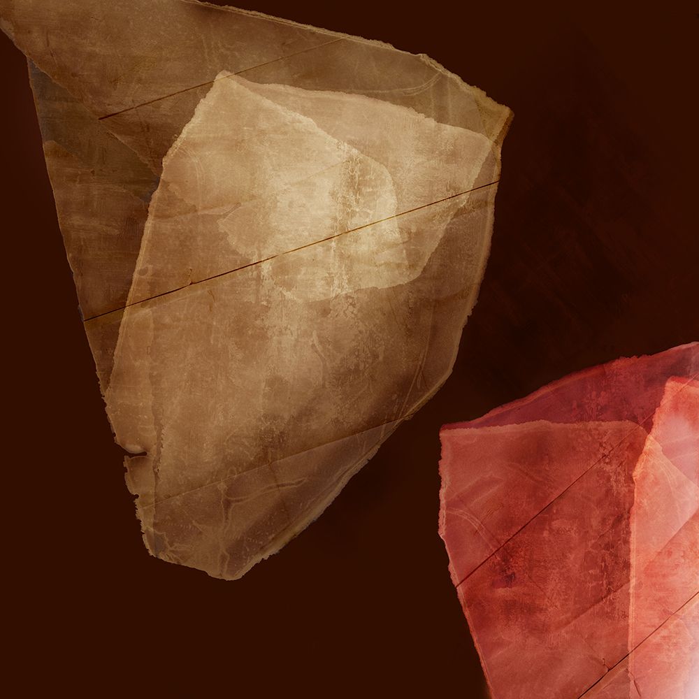 Fragmented Earth in Paper Layers II art print by PI Studio for $57.95 CAD