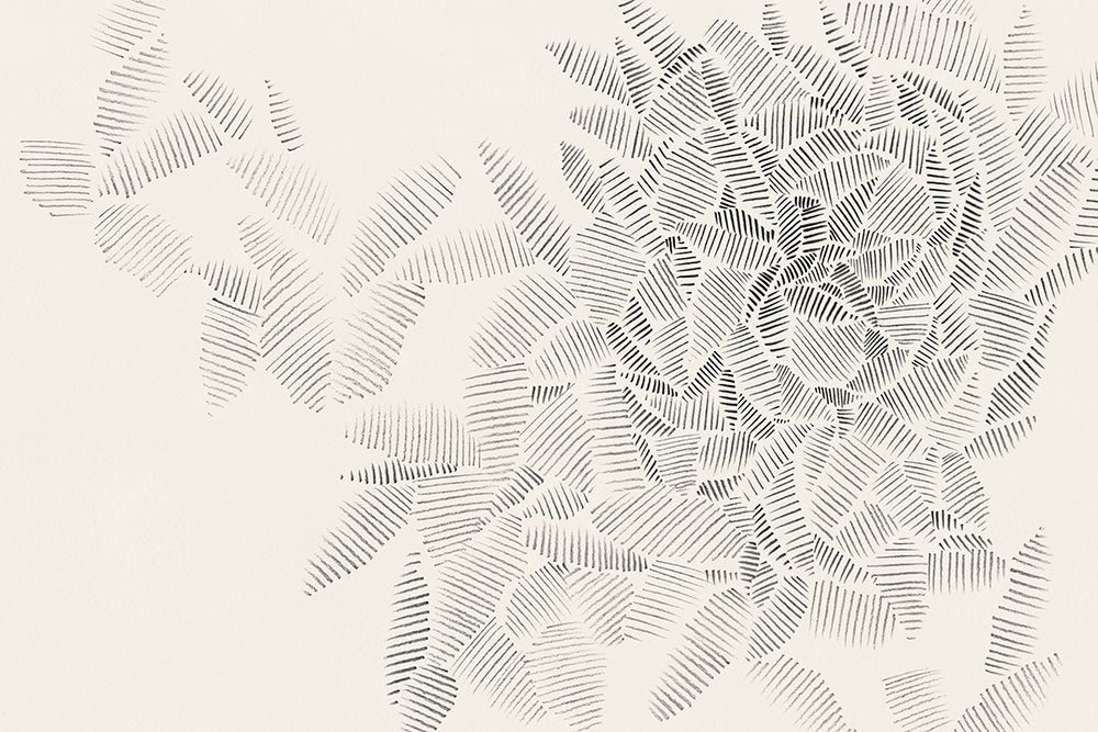 Monochrome Bloom II art print by PI Studio for $57.95 CAD
