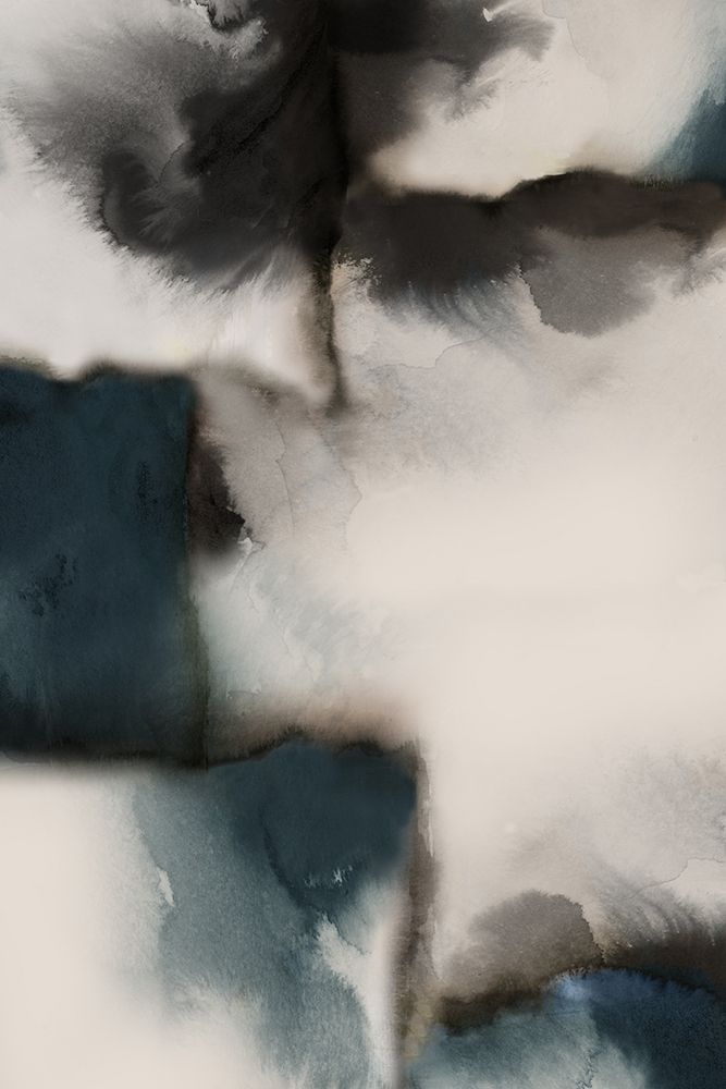 Muted Intersection of Ink and Mist I art print by PI Studio for $57.95 CAD