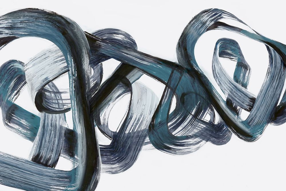 Indigo Intertwine art print by PI Studio for $57.95 CAD