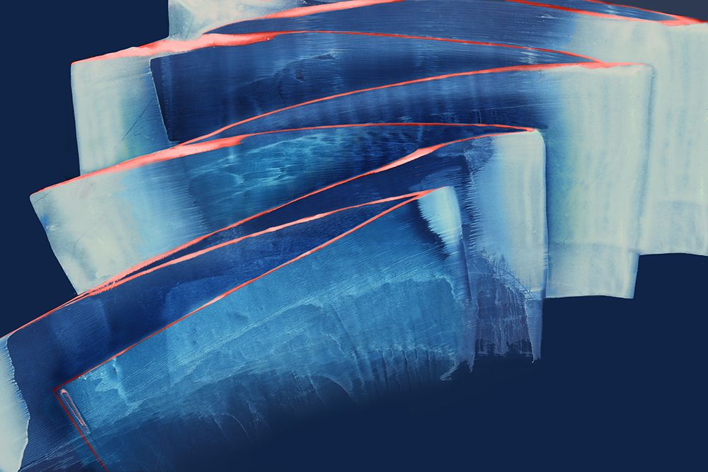 Blue Reverberation art print by PI Studio for $57.95 CAD