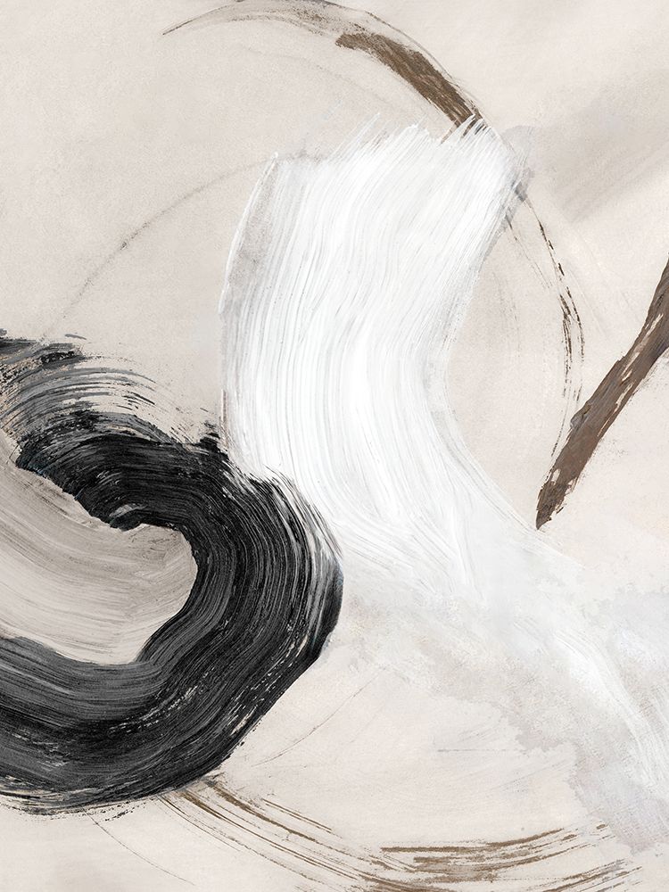 Fluid Brushstroke Harmony I art print by PI Studio for $57.95 CAD